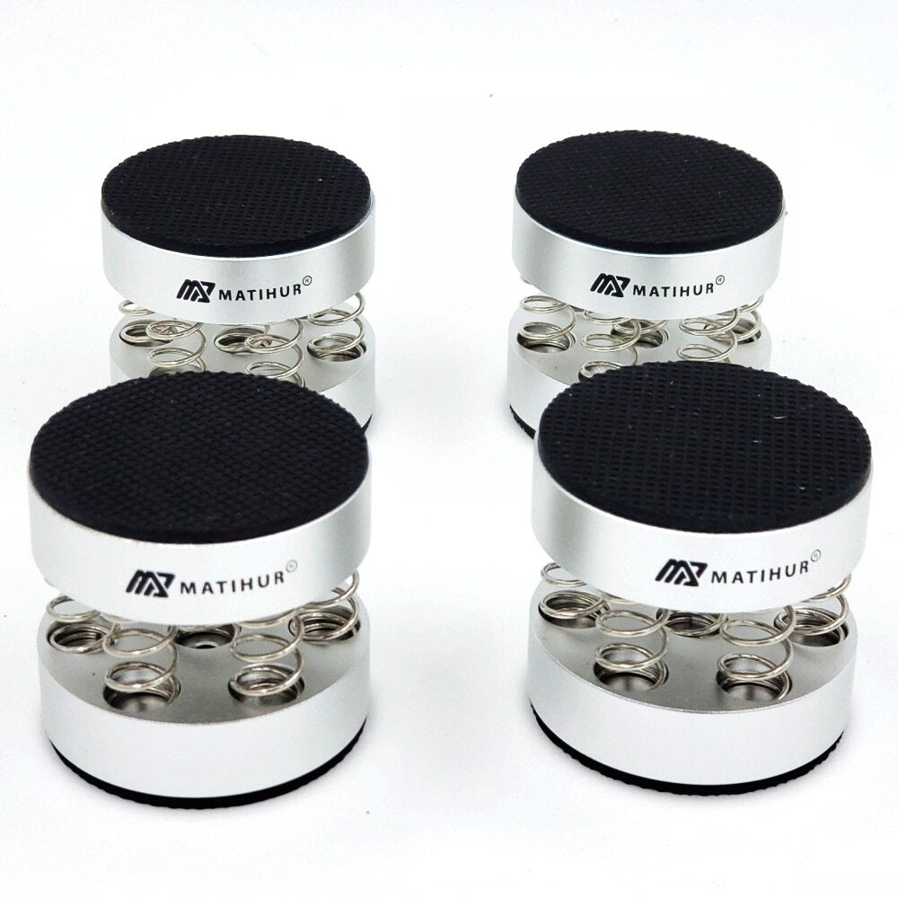 Audiophile shock spikes spring damping pad HIFI Stand Feet speaker spike audio CD amplifier foot pad single products weight 102g