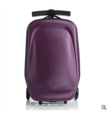 Skateboard Rolling Luggage 20 Inch Travel Luggage Case Scooter Case Cabin Luggage suitcase micro scooter suitcase on wheels