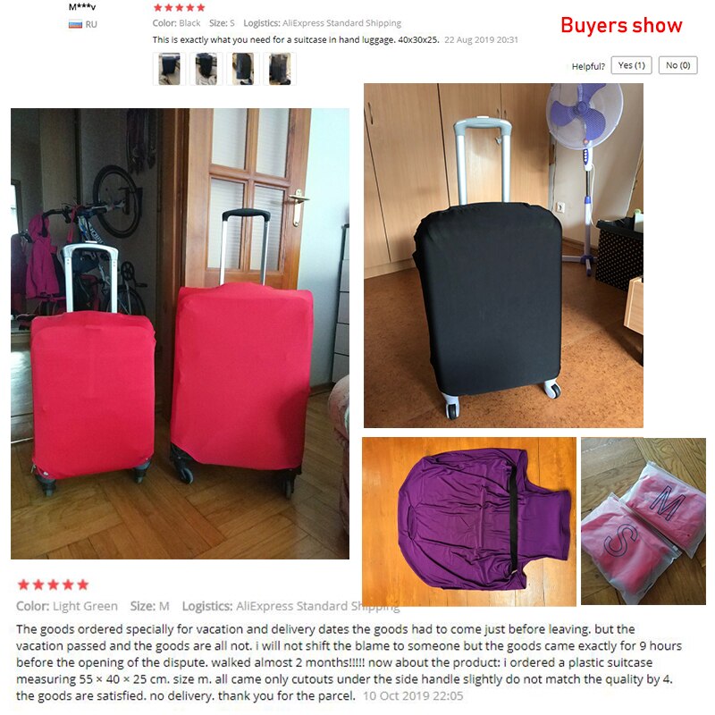 Hot Travel Luggage Cover Trolley Protective Case Suitcase Dust Cover for 18" - 30"Luggage Baggage Bag covers Travel Accessories