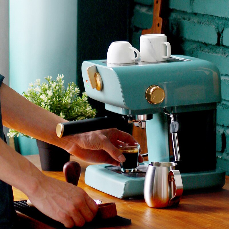 Espresso 20 Bar Coffee Machine Semi Automatic Maker Cafe Powder Cappuccino Electric