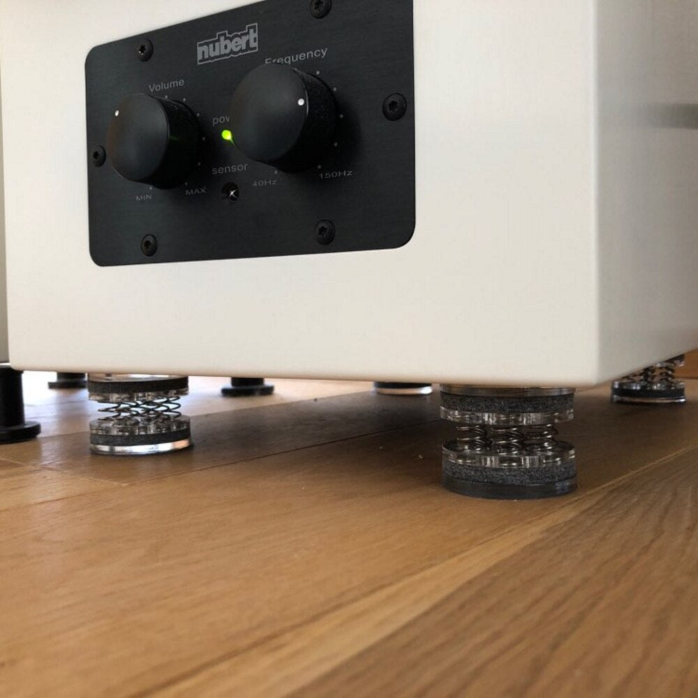 Audiophile shock spikes spring damping pad HIFI Stand Feet speaker spike audio CD amplifier foot pad single products weight 102g