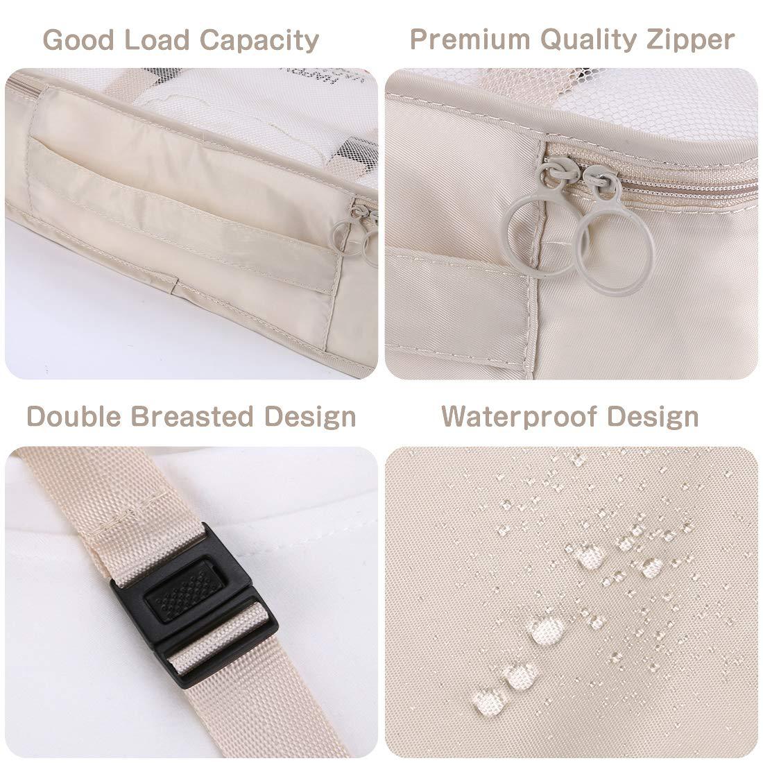 6/8 Pcs Set Travel Organizer Storage Bags Suitcase Packing Set Storage Cases Portable Luggage Organizer Clothes Shoe Tidy Pouch
