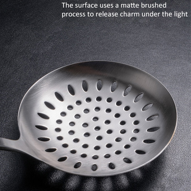 7Pcs/Set 304 Stainless Steel Cookware Kitchenware Utensils Set Colander Spatula Shovel Spoon Cooking Tools Kitchen Accessories