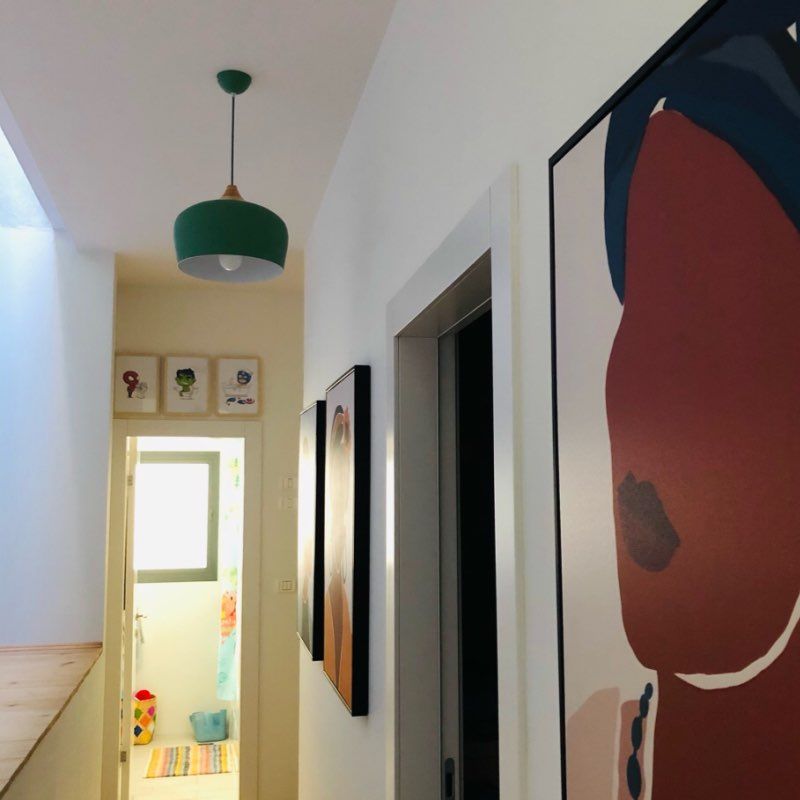 Minimalist Pendant Lights E27 Aluminum Lampshade Decor Hanging Lamp Light Fixtures Dia 30cm