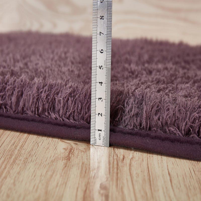 Nordic Fluffy Carpet For Bedroom Living Room Large Size Plush Anti-slip Soft Door Mat White pink Red Children's Rugs For Room