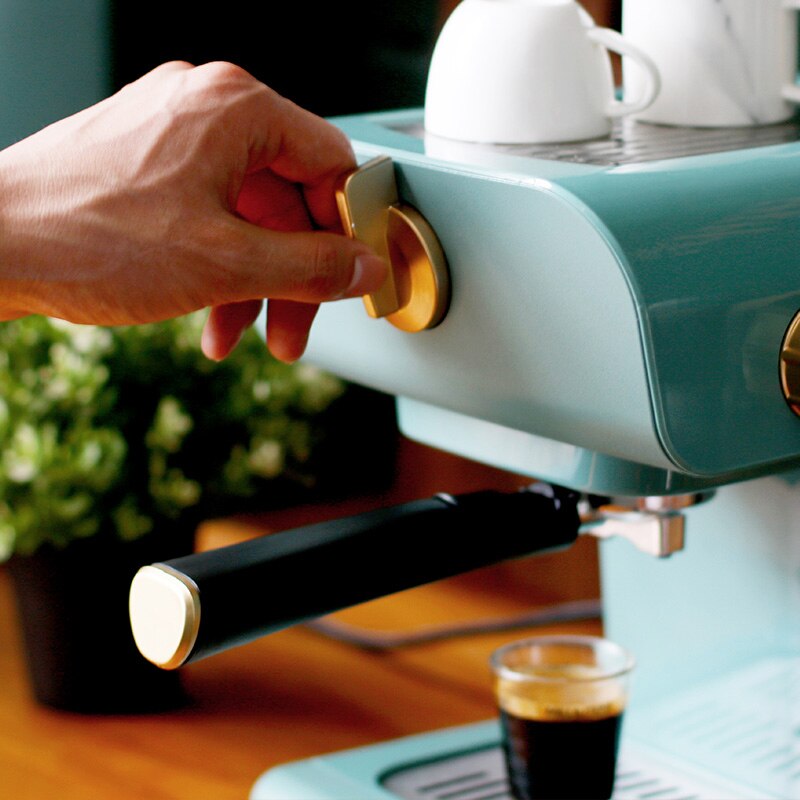 Espresso 20 Bar Coffee Machine Semi Automatic Maker Cafe Powder Cappuccino Electric