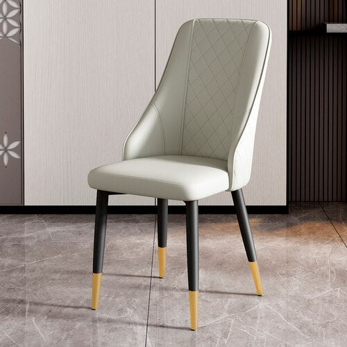 Designer Accent Living Room Chair Modern Leather Soft Sofa Chair Irregular Backrest Modern Cadeiras Living Room Furniture