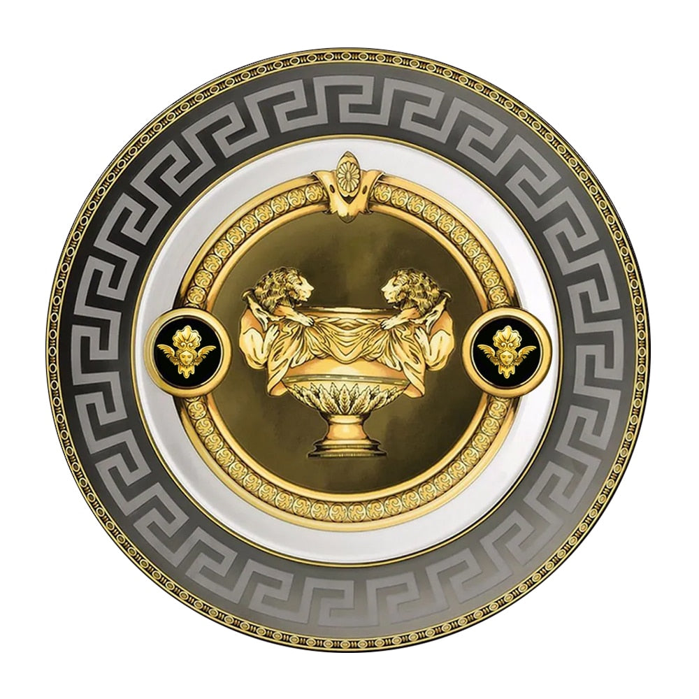 Gold Round Carpets Living Bedroom Area Rug Room Bedside Chair Mat European Style Home Decoration Carpet Tatami Mat Alfombras