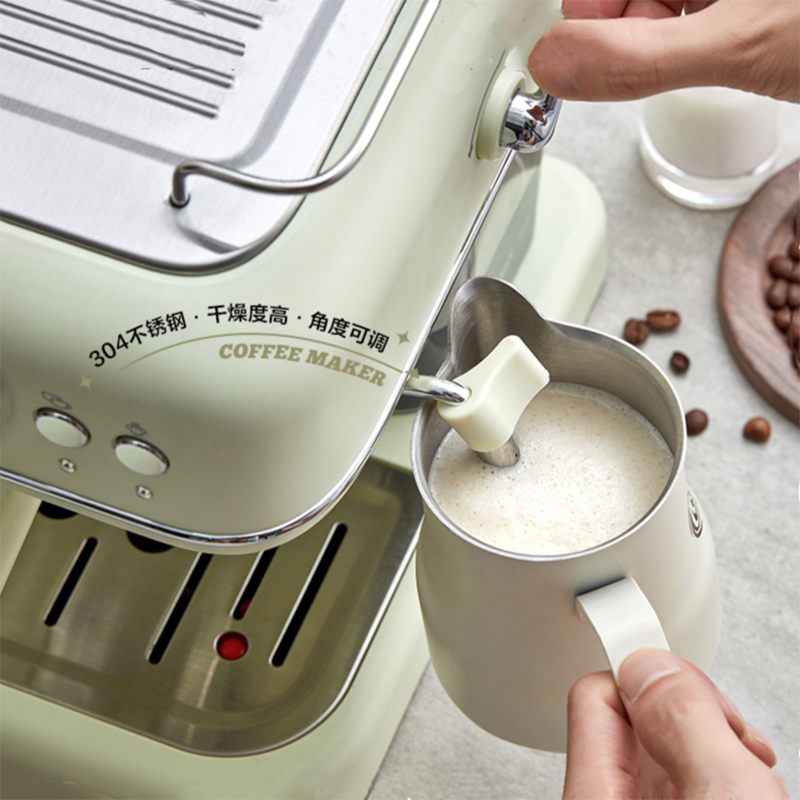 Automatic Espresso Coffee Machine 20 Bar Cappuccino Latte Coffee Maker All-in-one Espresso Machine with Milk Froth