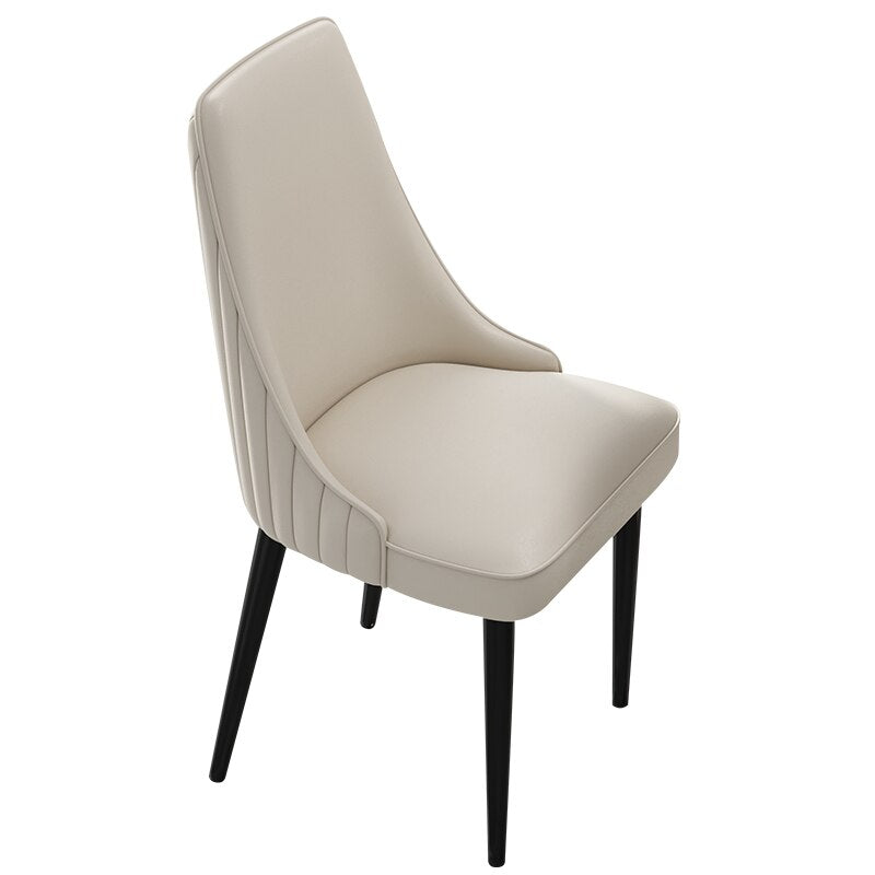 Nordic Accent Dining Chair Living Room Mobile Modern Designer Chair Luxury White Chaises Salle Manger Home Furniture GPF30XP