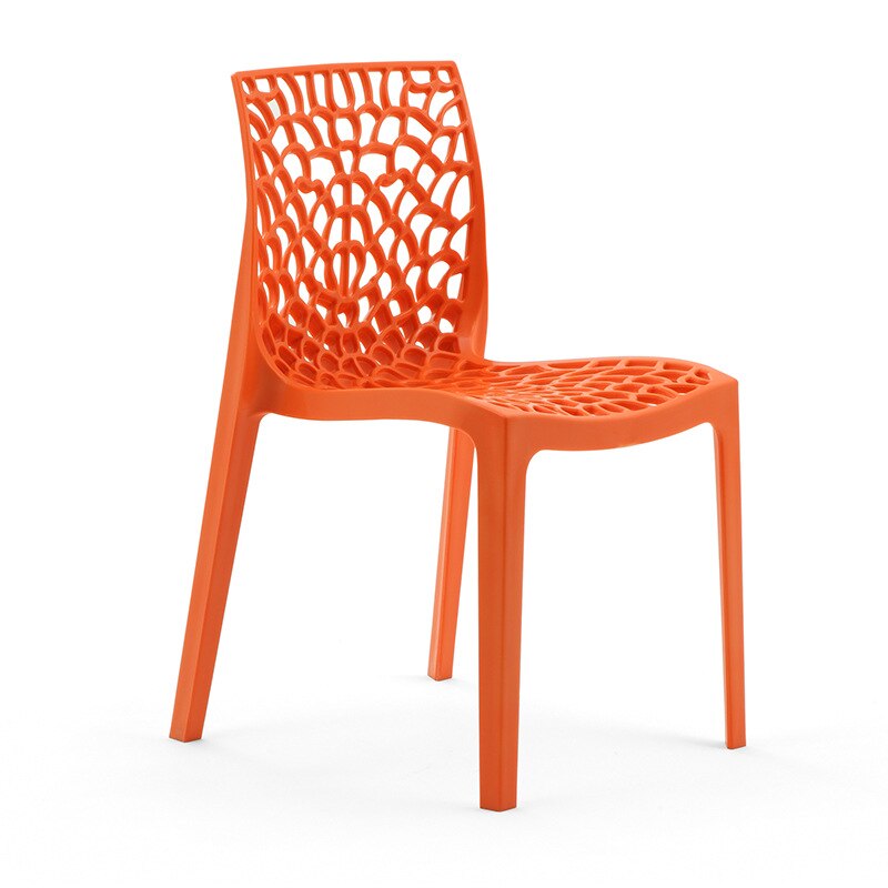 Nordic Acrylic Dining Chair Accent Adult Back Living Room Modern Minimalist Dining Chair Plastic Silla Comedor Home Furniture