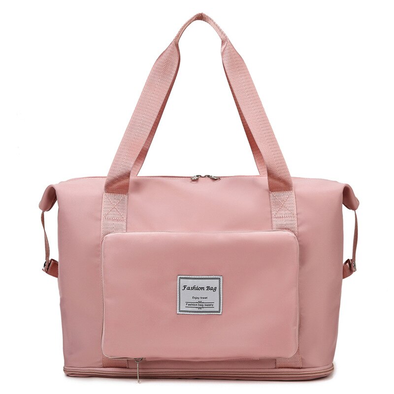 Large Capacity Folding Travel Bags Waterproof Luggage Tote Handbag Travel Duffle Bag Gym Yoga Storage Shoulder Bag For Women Men