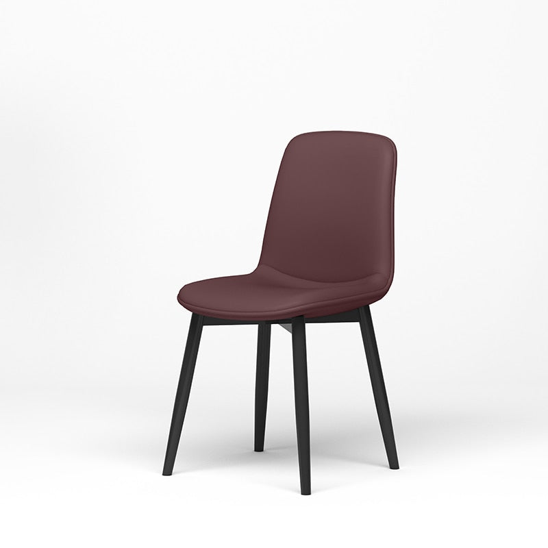 Leather Dining Chair Accent Headboards Ergonomic Living Room Nordic Chair Modern Kitchen Chaises Salle Manger Leisure Furniture
