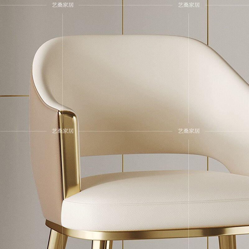 Kitchen Dining Chairs Accent Lazy Lounge Anti-slip Living Room Ergonomic Designer Chair Modern Desk Sillas Home Furniture