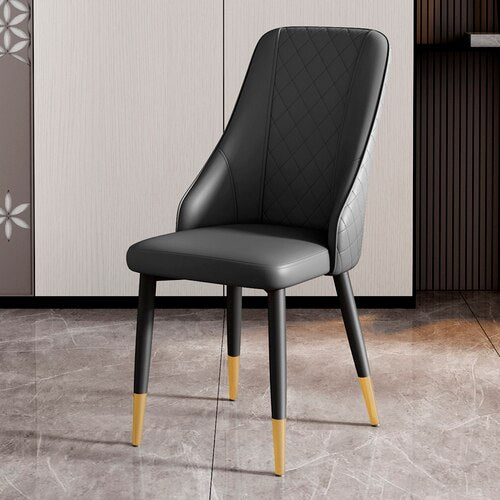 Designer Accent Living Room Chair Modern Leather Soft Sofa Chair Irregular Backrest Modern Cadeiras Living Room Furniture