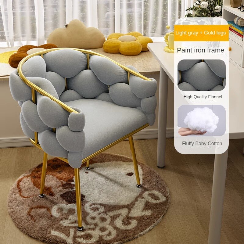 Accent Living Room Chairs Gaming NordicFloor Mobile Lounge Living Room Chairs Dining Vanity Chaises De Salon Modern Furnitures