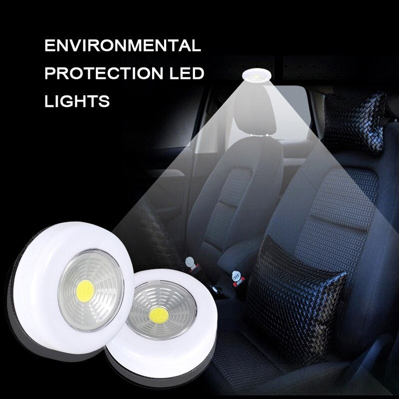 5PCS COB LED Touch Light Under Cabinet Led Wireless Wall Lamp Wardrobe Cupboard Drawer Closet for Bedroom Kitchen Night Light