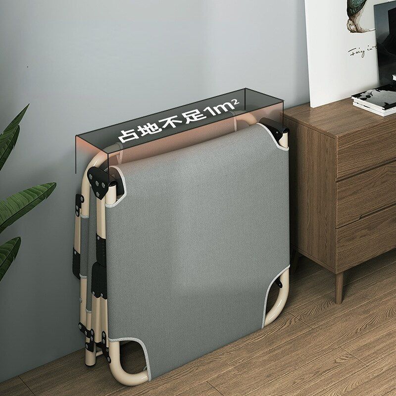 Folding bed single bed siesta siesta bed escort portable multifunctional marching bed office lounge chair