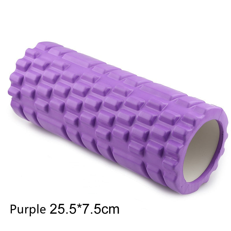 1Pcs Mini Size Mini Size Gym Fitness Yoga Column Foam Roller Pilates Yoga Exercise Back Muscle Massage Roller Soft Yoga Block