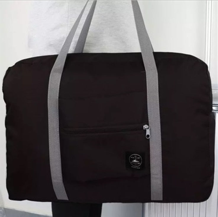 Folding Travel Bag Nylon Travel Bags Hand Luggage for Men & Women Fashion Travel Duffle Bags Tote Large Handbags Duffel