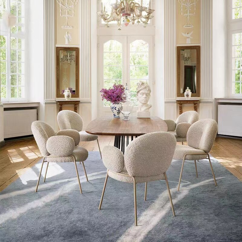 Living Room Modern Gaming Dinning Chair Design Salon Nordic Dining Room Chair Accent Chair Krzesla Do Jadalni Home Furniture MZY
