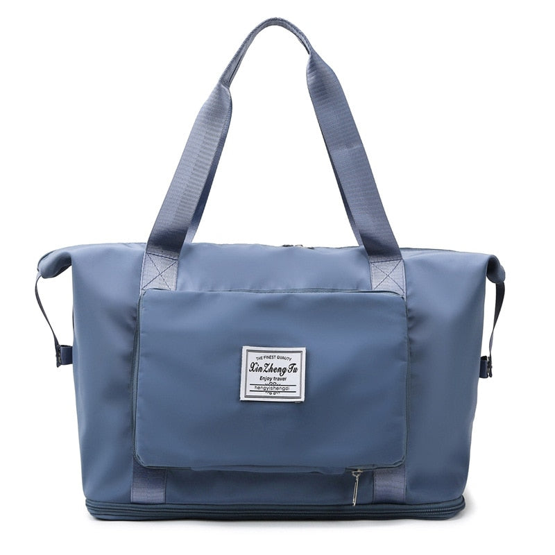Foldable Large Capacity Storage Folding Bag Travel Bags Tote Carry On Luggage Handbag Waterproof Duffel Women Shoulder Bags