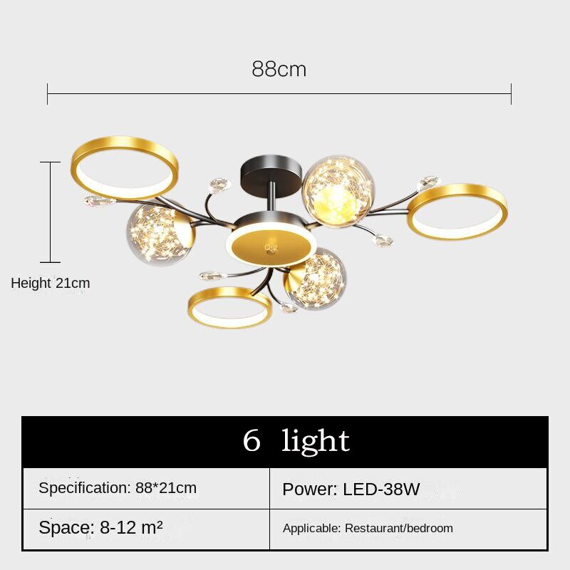 Modern Wooden LED Ceiling Chandeliers Home Decoration for Living Room Bedroom Kitchen Dining Room Lights Indoor Pendant Lamps