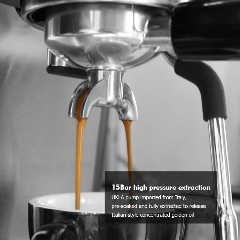 Commercial Automatic Espresso Coffee Machine Professional with Grinder 2.8L 20 Bar Cheap Coffee Maker Machine