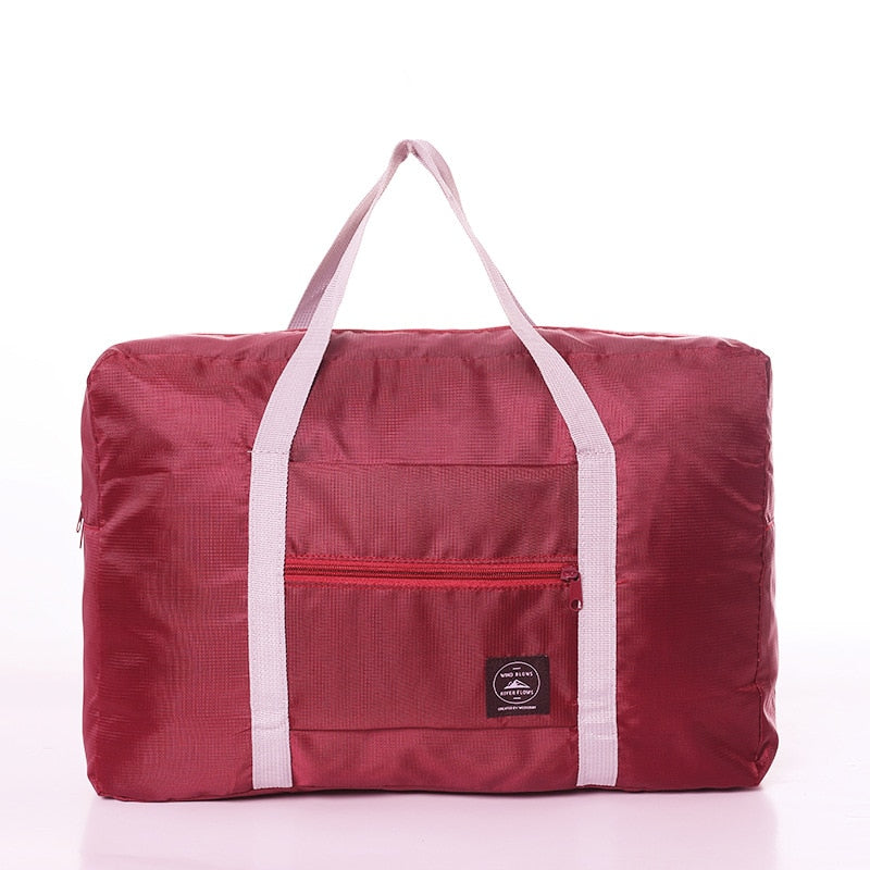 New Fashion WaterProof Travel Bag Large Capacity Bag Women Nylon Folding Unisex Luggage Travel Handbags