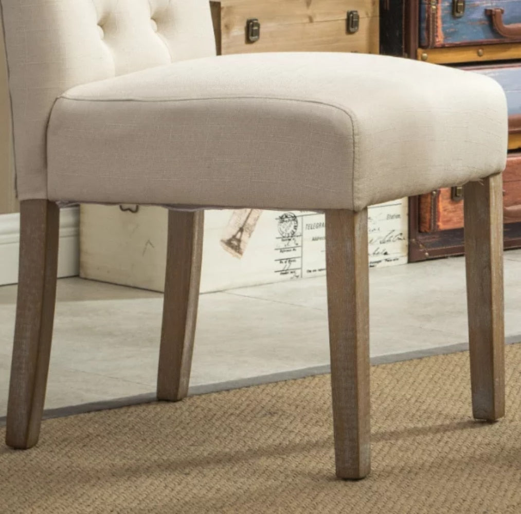 Habit Dining Chair, Set of 2, Tan Chinese Style Furniture Dining Chair Accent Chairs for Living Room Restaurant Chair