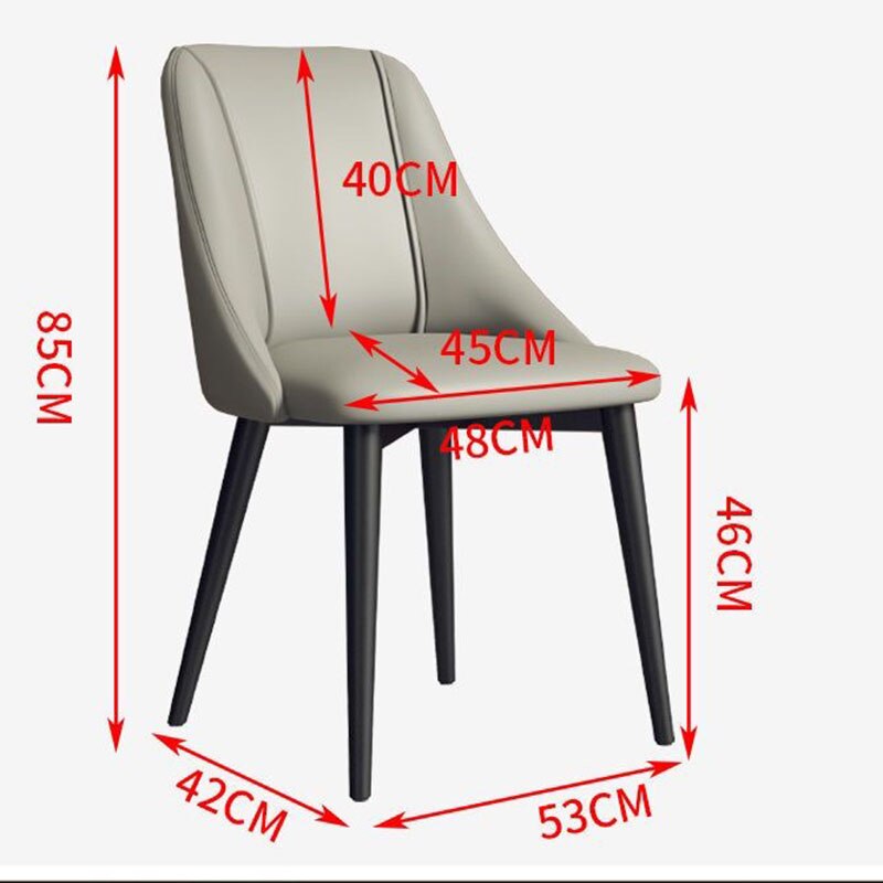 Dining Accent Chair Makeup Living Room Vanity Modern Chair Lazy Designer Luxury Bedroom Silla Escritorio Furniture XF11XP