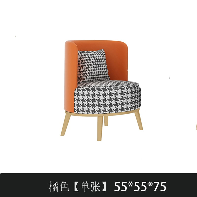 Sofa Lounge Accent Chair Nordic Vanity Modern Office High Back Living Room Chair Design Bedroom Comfort Chaises Dining Chairs