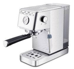 Home Small 20 bar espresso coffee machine Semi-automatic home office coffee machine with frother milk