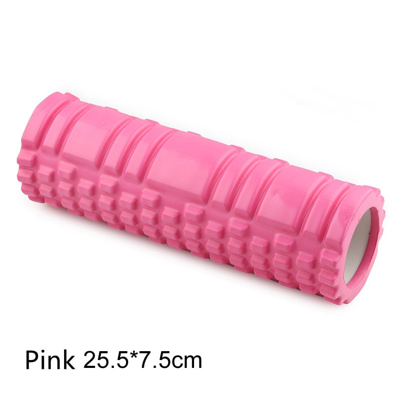 1Pcs Mini Size Mini Size Gym Fitness Yoga Column Foam Roller Pilates Yoga Exercise Back Muscle Massage Roller Soft Yoga Block