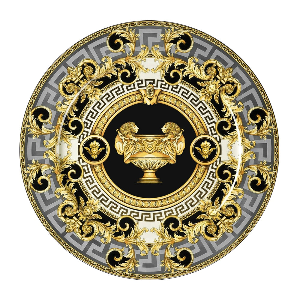Gold Round Carpets Living Bedroom Area Rug Room Bedside Chair Mat European Style Home Decoration Carpet Tatami Mat Alfombras