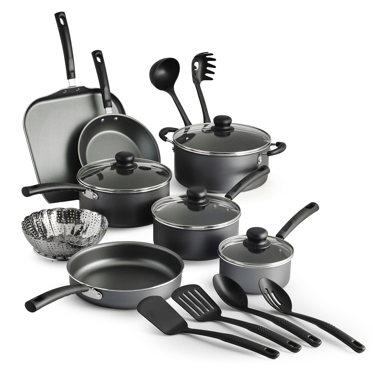 Tramontina Primaware 18 Piece Non-stick Cookware Set, Red,2023 NOW!