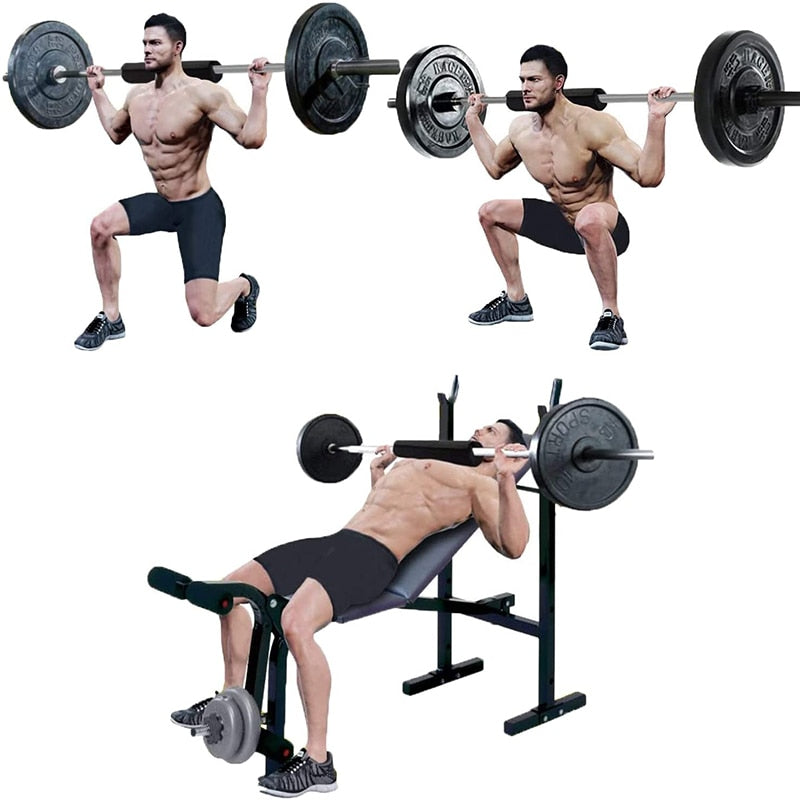 Fitness Barbell Pad Squat Weight Lifting Foam Neck Shoulder Protector Gym Pull Up Gripper Equipment Hip Thrust Pads for Gym