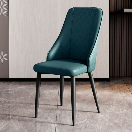 Designer Accent Living Room Chair Modern Leather Soft Sofa Chair Irregular Backrest Modern Cadeiras Living Room Furniture
