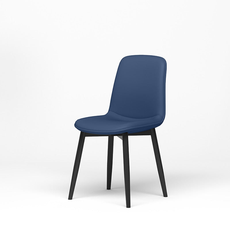 Leather Dining Chair Accent Headboards Ergonomic Living Room Nordic Chair Modern Kitchen Chaises Salle Manger Leisure Furniture