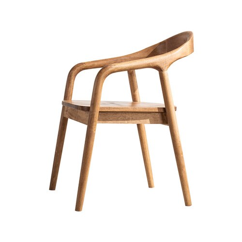 Relaxing Dining Chairs Living Room Kitchen Individual Armchair Accent Salon Dining Chair Cafe Wooden Tabouret Furniture