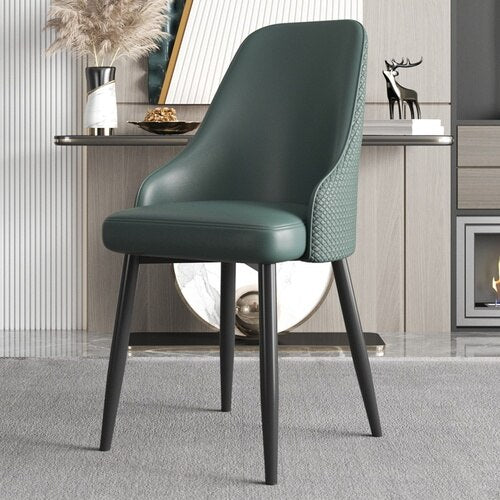 Designer Accent Living Room Chair Modern Leather Soft Sofa Chair Irregular Backrest Modern Cadeiras Living Room Furniture