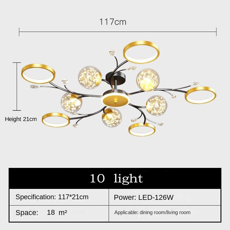 Modern Wooden LED Ceiling Chandeliers Home Decoration for Living Room Bedroom Kitchen Dining Room Lights Indoor Pendant Lamps