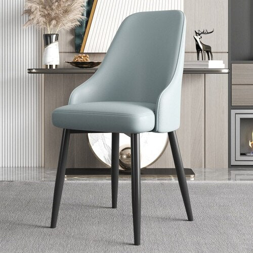 Designer Accent Living Room Chair Modern Leather Soft Sofa Chair Irregular Backrest Modern Cadeiras Living Room Furniture
