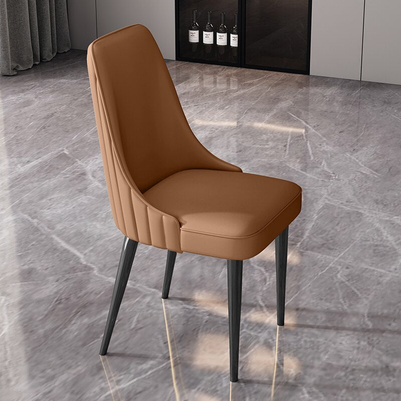 Nordic Accent Dining Chair Living Room Mobile Modern Designer Chair Luxury White Chaises Salle Manger Home Furniture GPF30XP