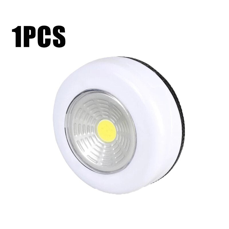 5PCS COB LED Touch Light Under Cabinet Led Wireless Wall Lamp Wardrobe Cupboard Drawer Closet for Bedroom Kitchen Night Light