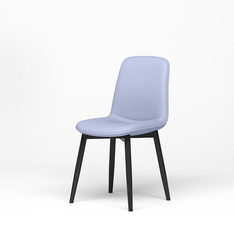 Leather Dining Chair Accent Headboards Ergonomic Living Room Nordic Chair Modern Kitchen Chaises Salle Manger Leisure Furniture