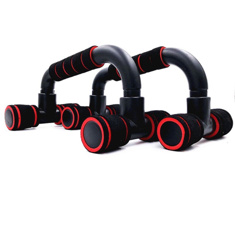 Fitness Push up Bar Stands Pushup Chest Bar Handles Hand Sponge Grip Bars Gym Muscle Training I-Type