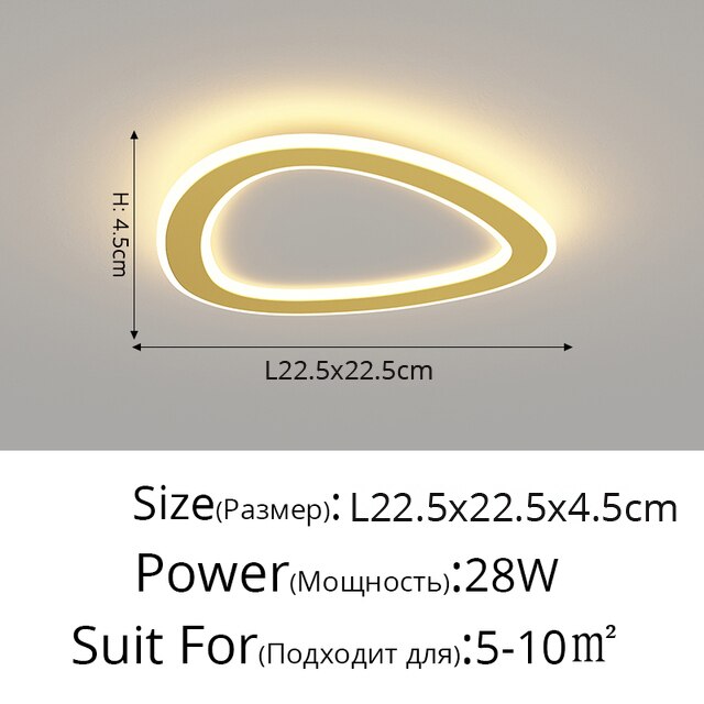 Nordic Aisle Corridor Ceiling Lights Modern Minimalist Entry Porch Lamp Personality Creative Balcony Light Luxury Bedroom Lights