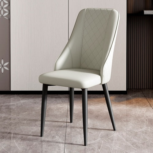Designer Accent Living Room Chair Modern Leather Soft Sofa Chair Irregular Backrest Modern Cadeiras Living Room Furniture