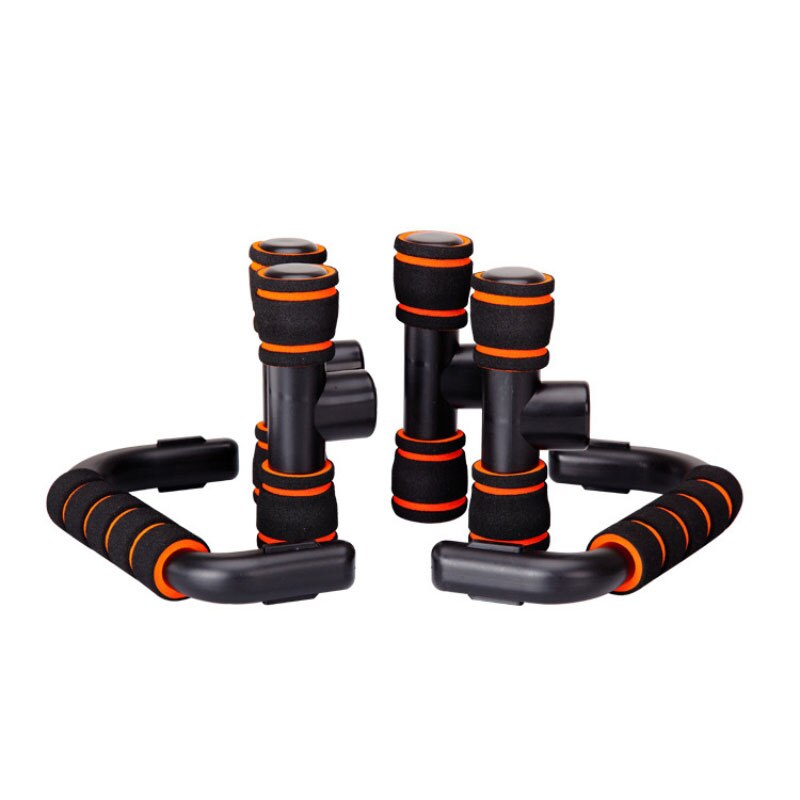 Fitness Push up Bar Stands Pushup Chest Bar Handles Hand Sponge Grip Bars Gym Muscle Training I-Type
